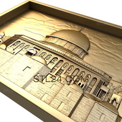Панно религиозные (PR_0184) 3D модель для ЧПУ станка