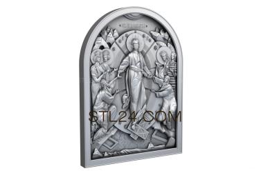 Religious panels (PR_0219) 3D models for cnc