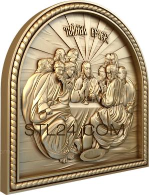 Religious panels (PR_0236) 3D models for cnc
