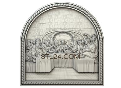 Religious panels (PR_0238) 3D models for cnc