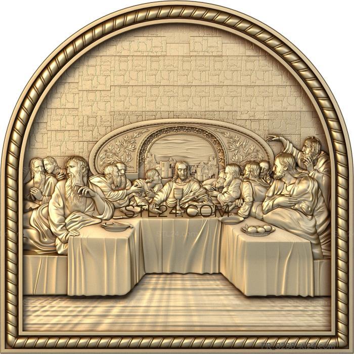 Religious panels (PR_0238) 3D models for cnc