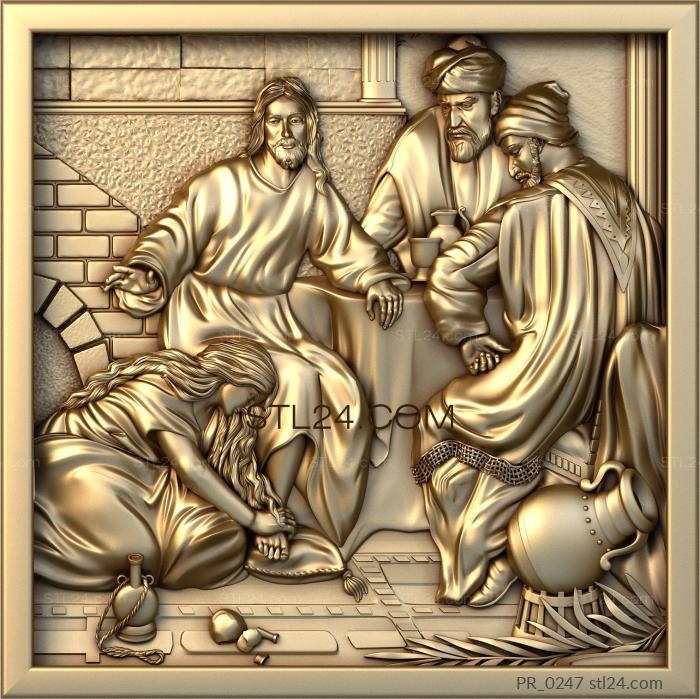 Religious panels (PR_0247) 3D models for cnc