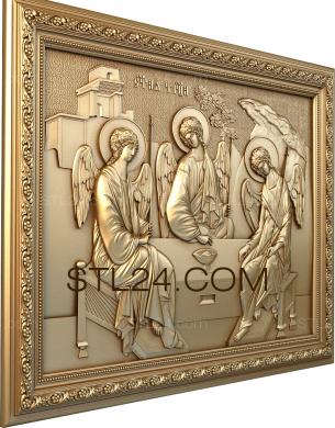 Religious panels (PR_0249) 3D models for cnc