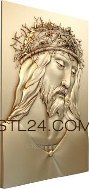 Панно религиозные (PR_0252) 3D модель для ЧПУ станка