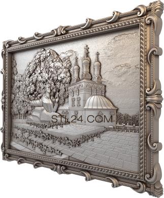 Religious panels (PR_0253) 3D models for cnc