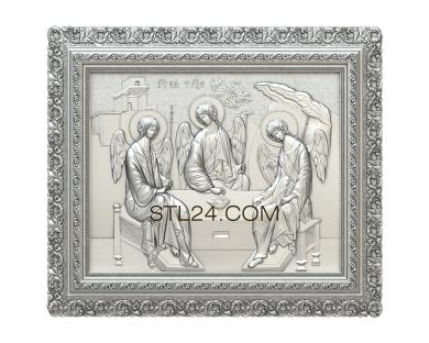Religious panels (PR_0257) 3D models for cnc