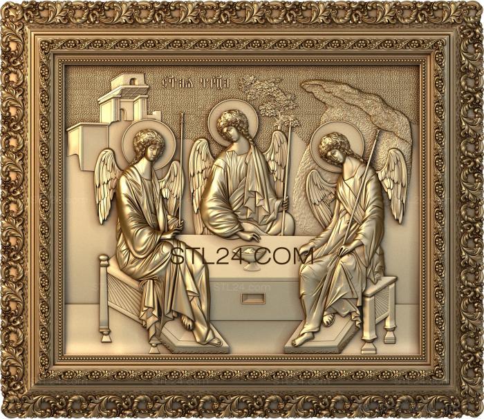 Religious panels (PR_0257) 3D models for cnc