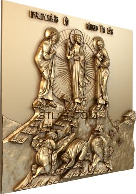 Religious panels (PR_0285) 3D models for cnc