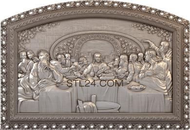 Religious panels (PR_0299) 3D models for cnc