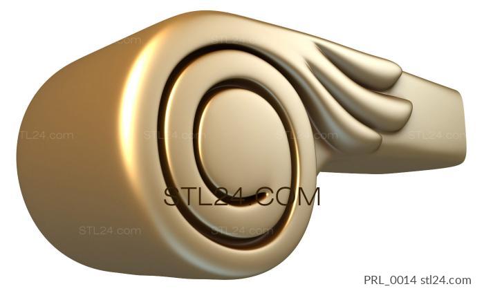 Fence (PRL_0014) 3D models for cnc