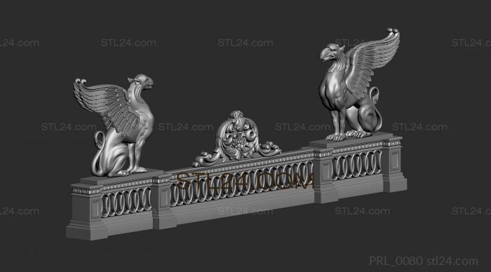 Fence (PRL_0080) 3D models for cnc