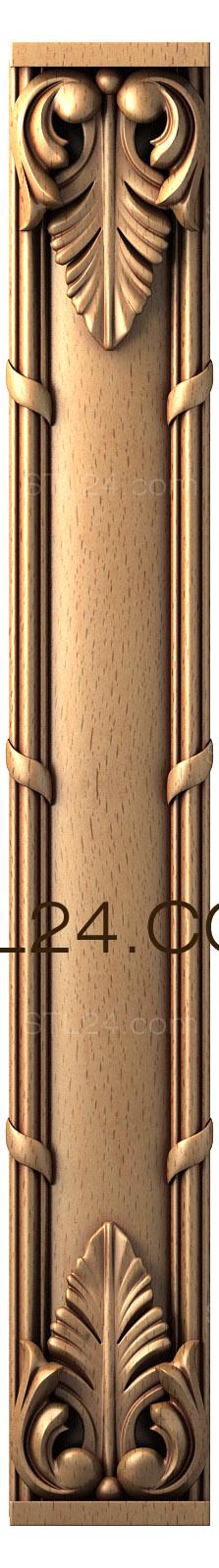 Pilasters (Date palm, PL_0038) 3D models for cnc
