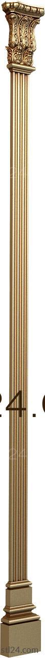 Pilasters (PL_0135-9) 3D models for cnc