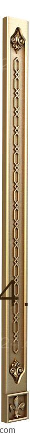Pilasters (PL_0158) 3D models for cnc