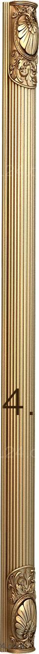 Pilasters (Treefolk, PL_0185) 3D models for cnc