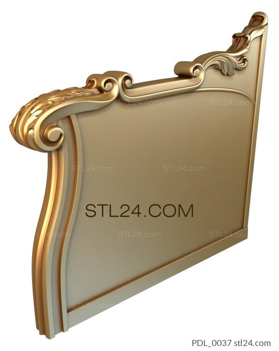 Armrest (PDL_0037) 3D models for cnc