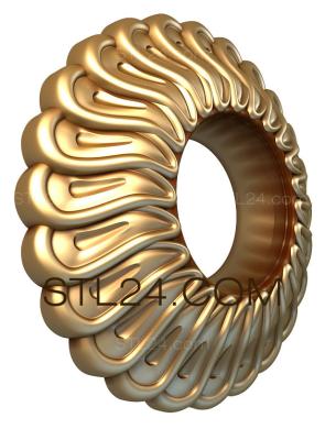 Потолочные розетки (Медальоны, PRZ_0039) 3D модель для ЧПУ станка
