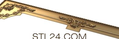 Потолочные розетки (Венецианская рама, PRZ_0083-9) 3D модель для ЧПУ станка