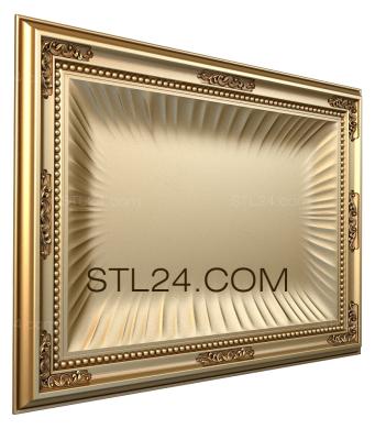 Зеркала и рамы (RM_0100-2) 3D модель для ЧПУ станка