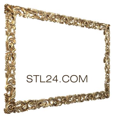 Mirrors and frames (RM_0109-4) 3D models for cnc