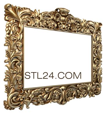 Mirrors and frames (RM_0109-5) 3D models for cnc
