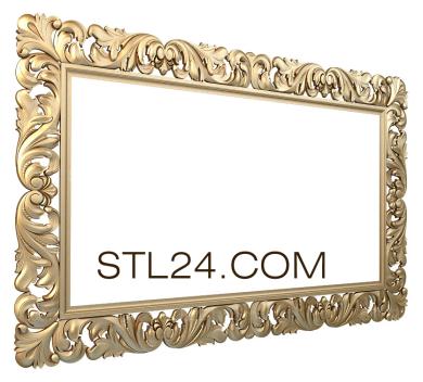 Mirrors and frames (RM_0137-12) 3D models for cnc