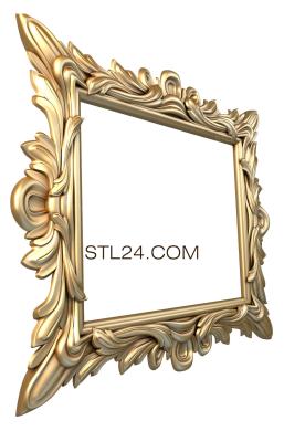 Mirrors and frames (RM_0151) 3D models for cnc