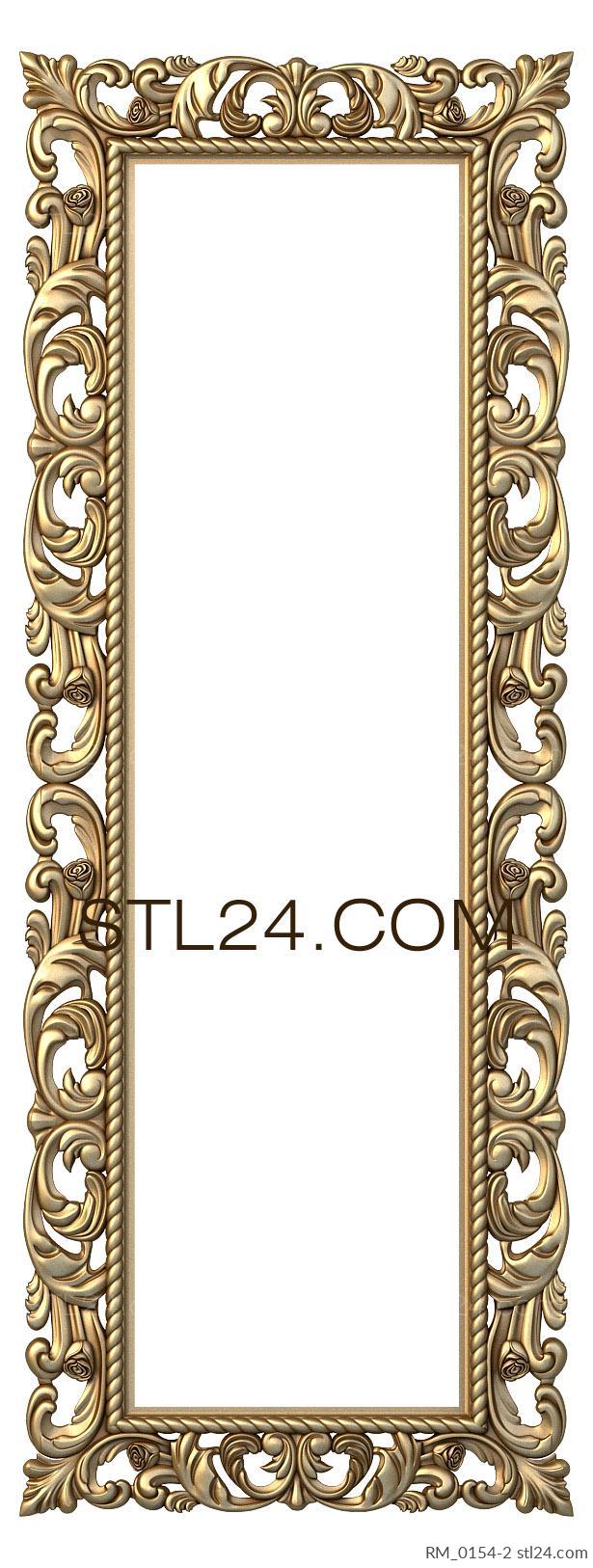 Mirrors and frames (RM_0154-2) 3D models for cnc