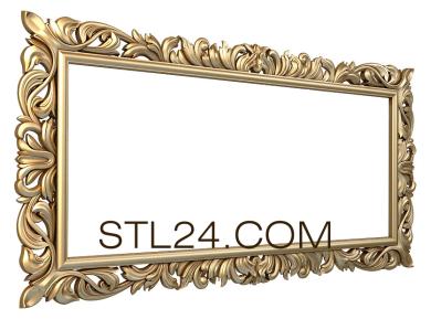 Mirrors and frames (RM_0156-3) 3D models for cnc