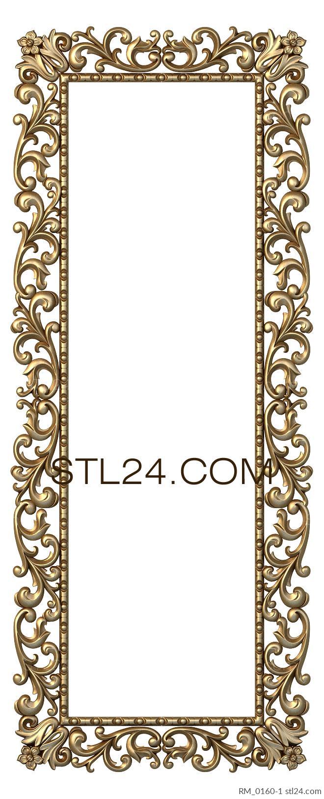 Mirrors and frames (RM_0160-1) 3D models for cnc