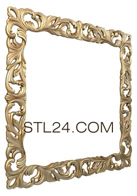 Mirrors and frames (RM_0162-6) 3D models for cnc