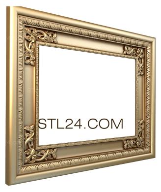 Зеркала и рамы (RM_0181-2) 3D модель для ЧПУ станка