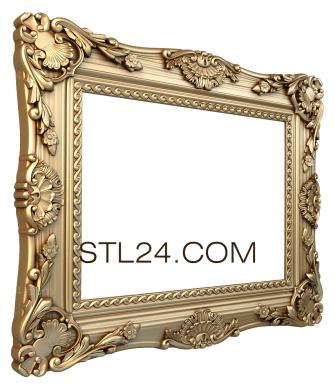 Mirrors and frames (RM_0187-1) 3D models for cnc