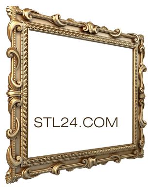 Mirrors and frames (RM_0259-4) 3D models for cnc