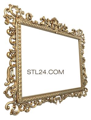 Mirrors and frames (RM_0365) 3D models for cnc