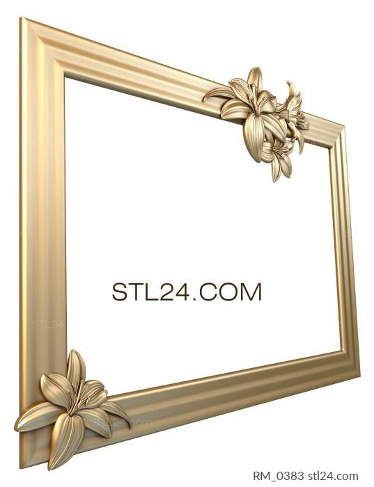 Mirrors and frames (RM_0383) 3D models for cnc