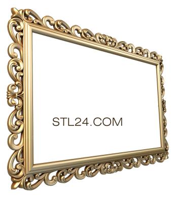 Mirrors and frames (RM_0392) 3D models for cnc