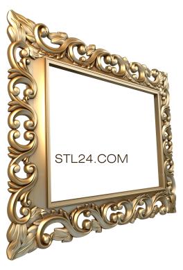 Зеркала и рамы (RM_0431) 3D модель для ЧПУ станка