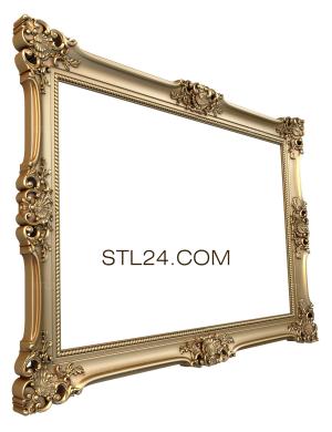Зеркала и рамы (Картинная галерея, RM_0460) 3D модель для ЧПУ станка