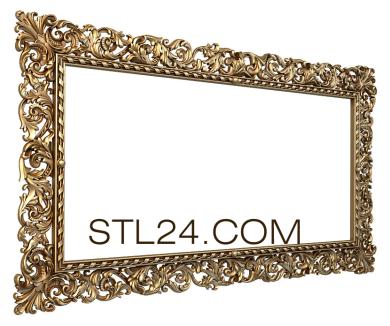 Mirrors and frames (RM_0539-1) 3D models for cnc