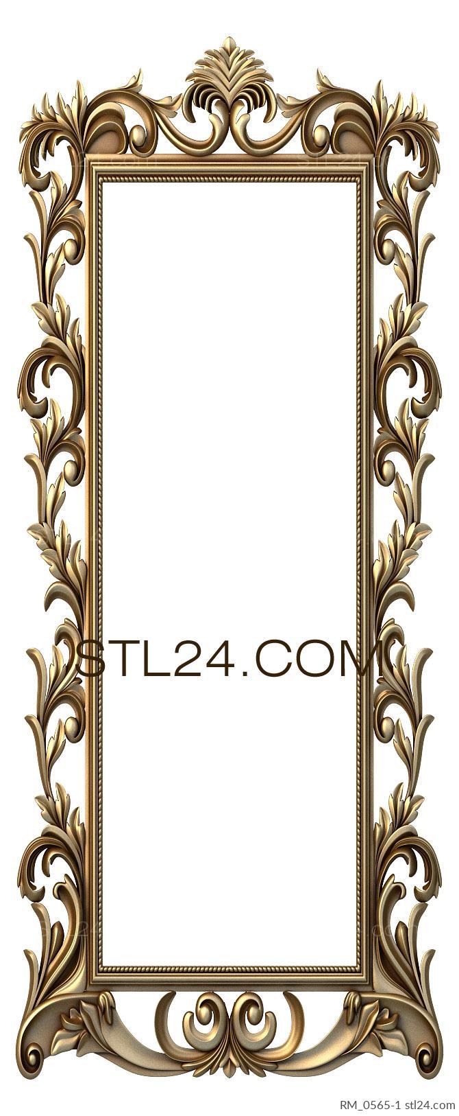 Mirrors and frames (RM_0565-1) 3D models for cnc