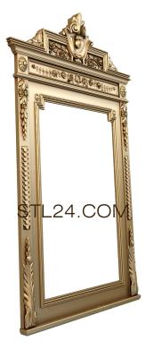 Mirrors and frames (RM_0599) 3D models for cnc