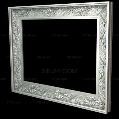 Mirrors and frames (RM_0641) 3D models for cnc