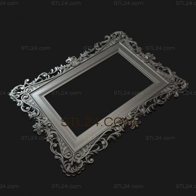Зеркала и рамы (RM_0663) 3D модель для ЧПУ станка