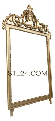 Mirrors and frames (RM_0734) 3D models for cnc