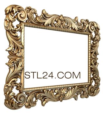 Mirrors and frames (RM_0798) 3D models for cnc