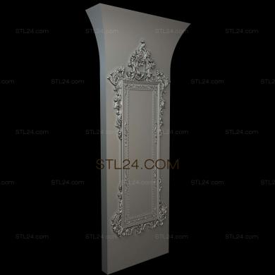 Зеркала и рамы (RM_0826) 3D модель для ЧПУ станка
