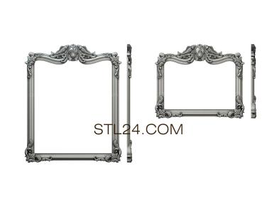 Mirrors and frames (RM_0829) 3D models for cnc