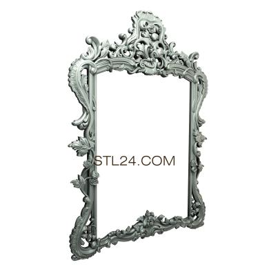 Mirrors and frames (RM_0830) 3D models for cnc