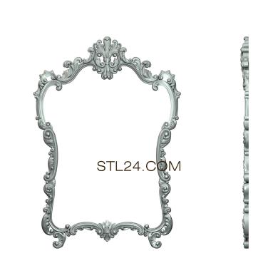Mirrors and frames (RM_0839) 3D models for cnc